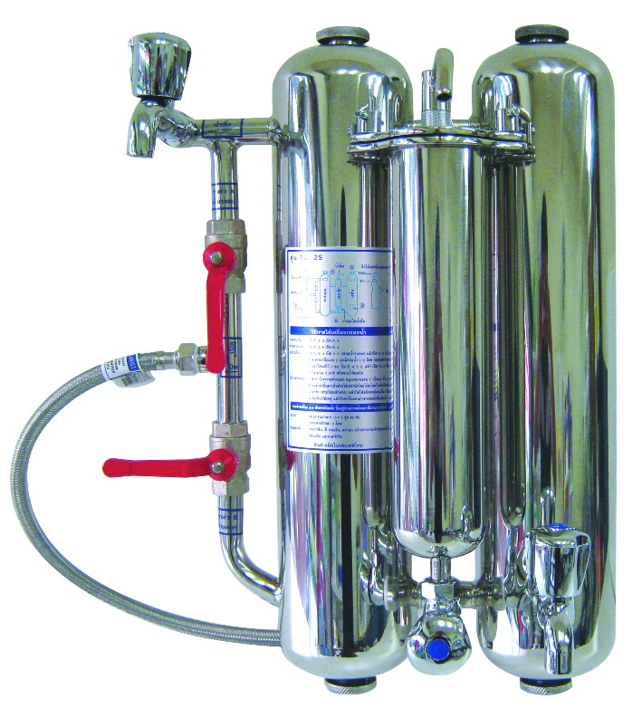 เครื่องกรองน้ำสแตนเลส 3 ท่อ Maktang su SUS-3